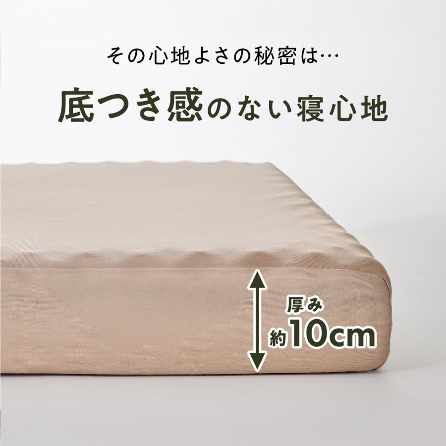 HUGMIN（ハグミン） 高反発 マットレス ごろ寝マット 幅65x奥行180x厚