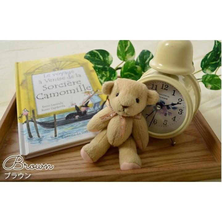 キーホルダー ぬいぐるみベア 5色 ぬいぐるみ テディベア くま ペア