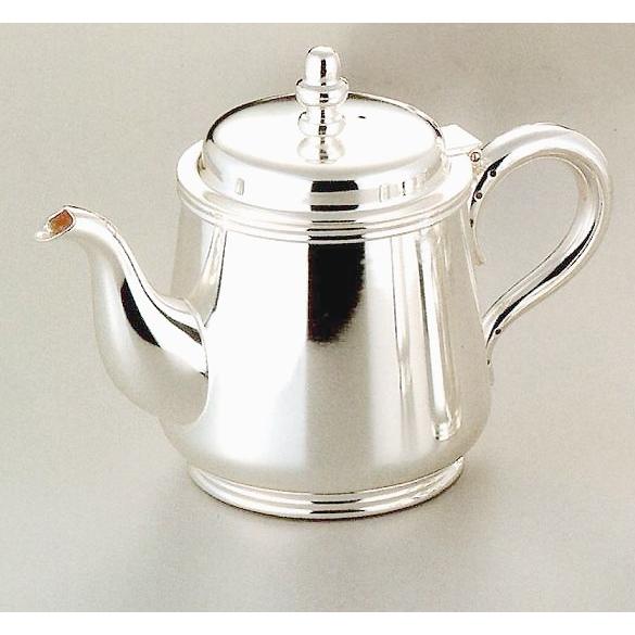 早川シルバー ティーポット 2人用 東型 洋白（ニッケルシルバー） 銀