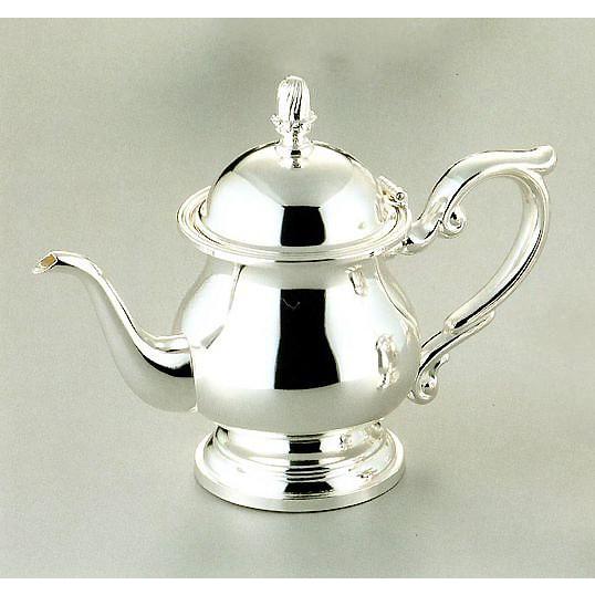 早川シルバー ティーポット 7人用 C型 洋白（ニッケルシルバー） 銀