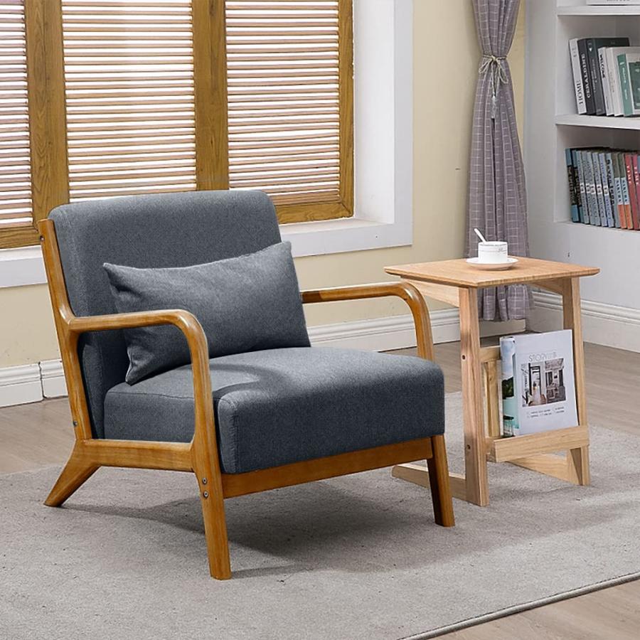 並行輸入品】ミッドセンチュリー モダンアクセントチェア シングル