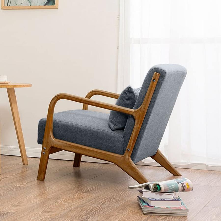 並行輸入品】ミッドセンチュリー モダンアクセントチェア シングル