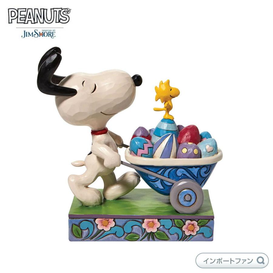 SNOOPY（スヌーピー） ジムショア イースター 手押し車 ピーナッツ