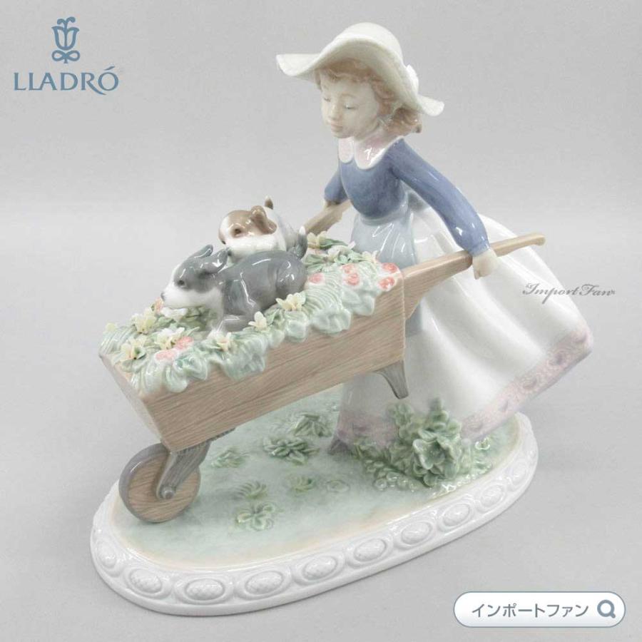 LLADRO（リヤドロ） 乗せてあげる 少女 子犬 01005460 LLADRO ギフト