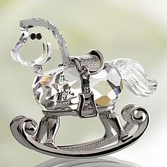 SWAROVSKI（スワロフスキー） ロッキングホース 木馬 Swarovski