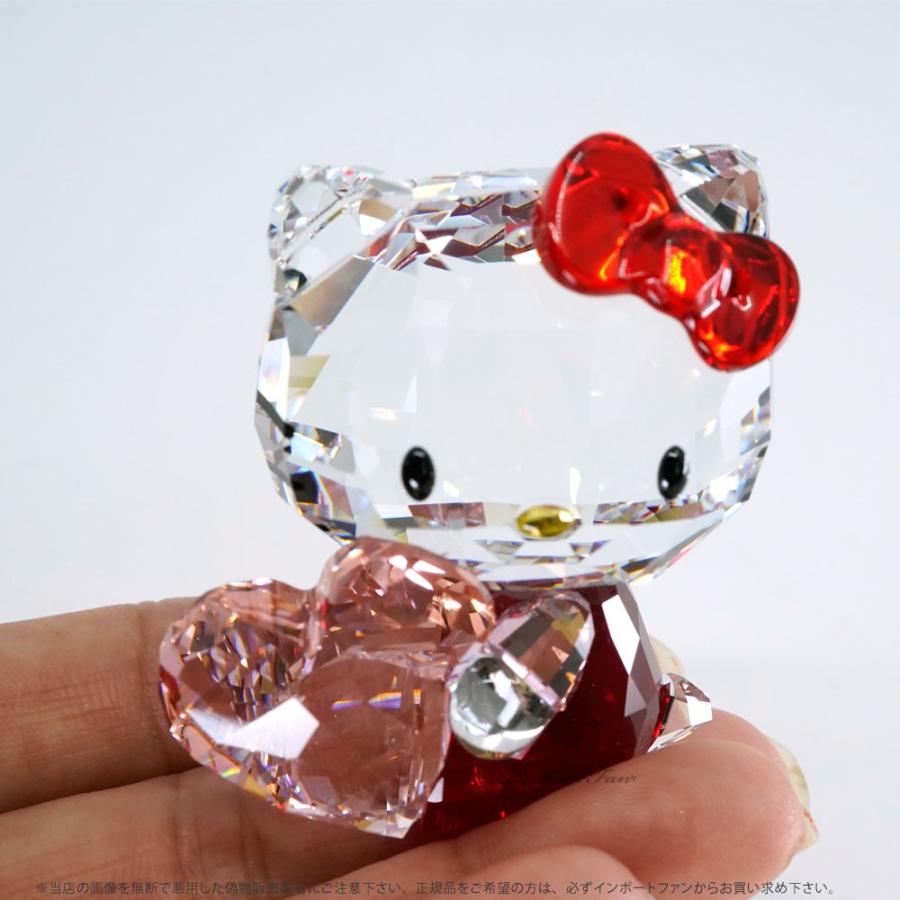 SWAROVSKI（スワロフスキー） ハローキティ ピンク ハート 5135886