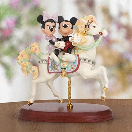 Disney（ディズニー） レノックス LENOX ミッキー＆ミニー カルーセル