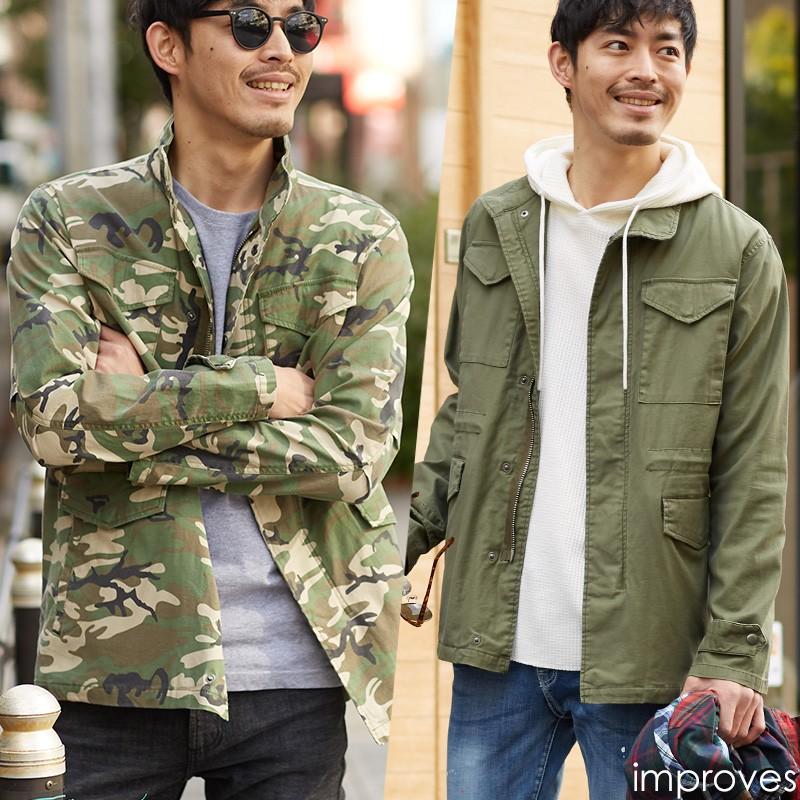 improves（インプローブス） M-65 ミリタリージャケット メンズ M65