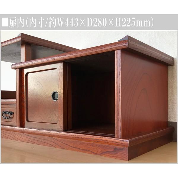 置床 和風 置き床 欅 床の間 飾り棚 日本製 飾り台 国産 : インテリア