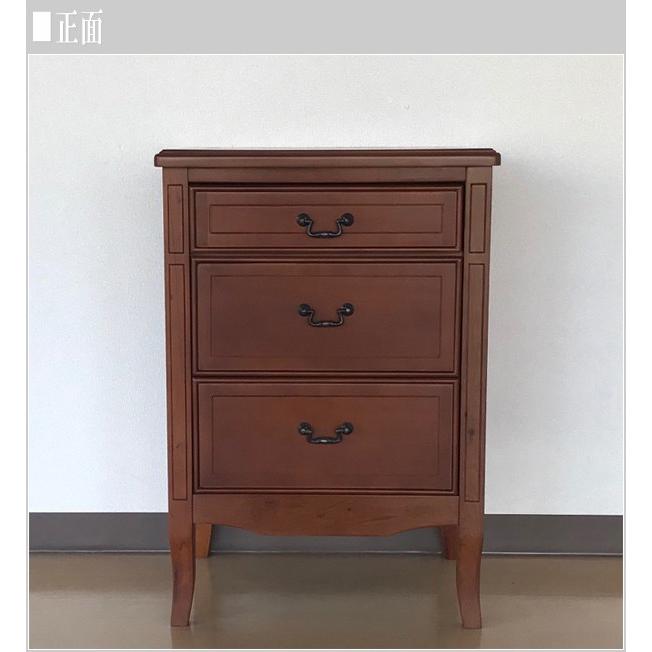 曙工芸製作所 チェスト 木製 電話台 おしゃれ FAX台 アンティーク