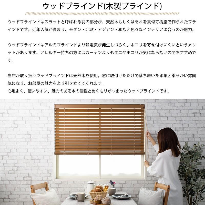 TOSO（トーソー） ブラインド ウッド 木製 オーダー ベネウッド50
