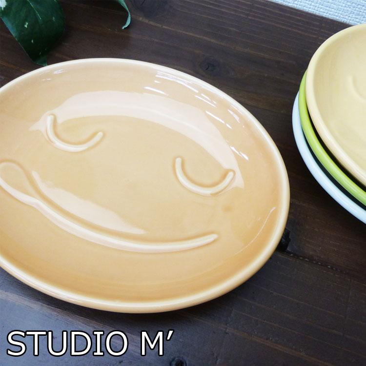 studio m'（スタジオエム） マルミツポテリ｜ ヤンミー 深皿 子供