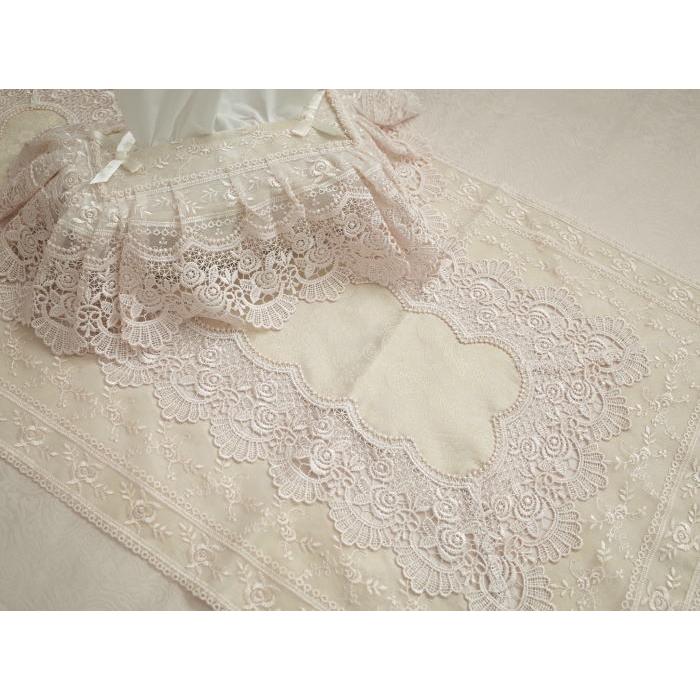 テーブルセンター レース約45x150cm : インテリア雑貨 Yahoo!店