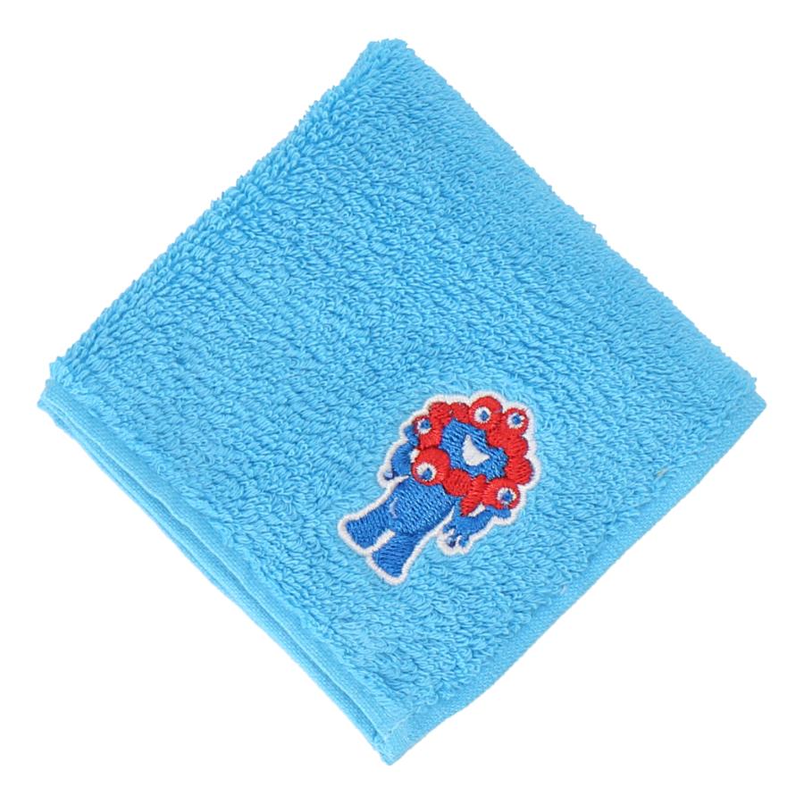 大阪・関西万博 EXPO2025 ミニタオル ミャクミャク（刺繍） ブルー