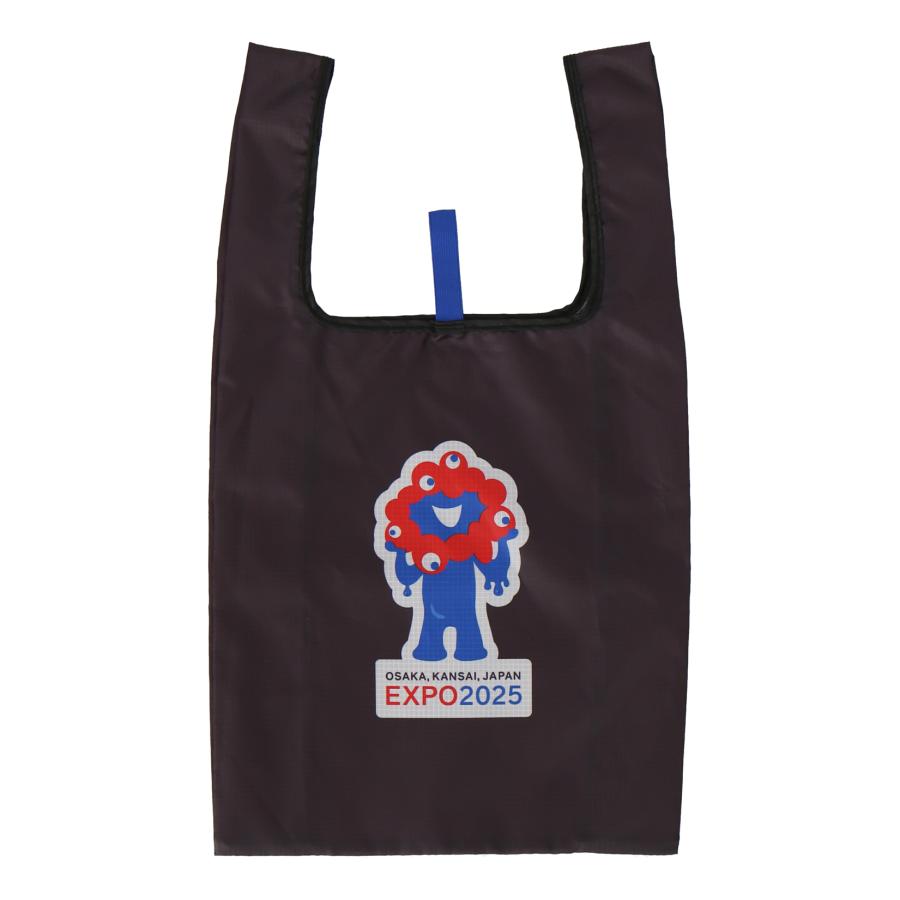 大阪・関西万博 EXPO2025 エコバッグ ミャクミャク 黒 : intermode