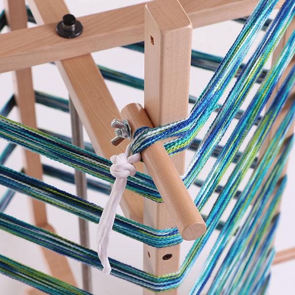 アシュフォード 回転式整経台 白木 ＜卓上 手織り機 ashford＞ : 稲垣