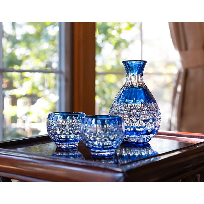 KAGAMI 江戸切子 海外土産 お祝い 御礼 記念品 結婚祝い 退職記念 父の