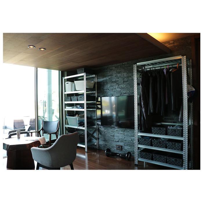 メタルシステム3段（奥行40cm）W1127 Hさ917cm METALSISTEM メタル