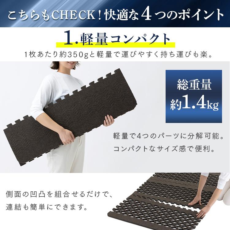 除湿マット シングル すのこ 吸湿マット 除湿シート 布団の下 TEIJIN