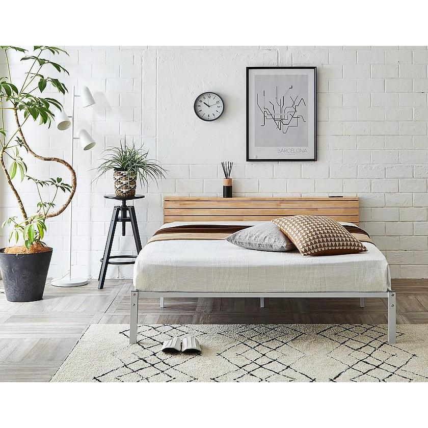 ネルコンシェルジュ スチールベッド アイアンベッド ベッドフレーム