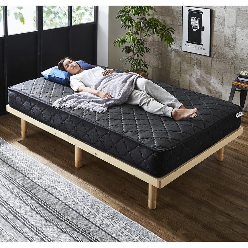 ネルコンシェルジュ マットレス セミシングル 安い 高密度ポケット