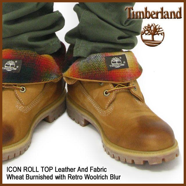Timberland（ティンバーランド） ブーツ ロールトップ レザー アンド