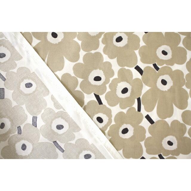 marimekko（マリメッコ） 生地 ミニウニッコ ベージュ No.185 巾145cm