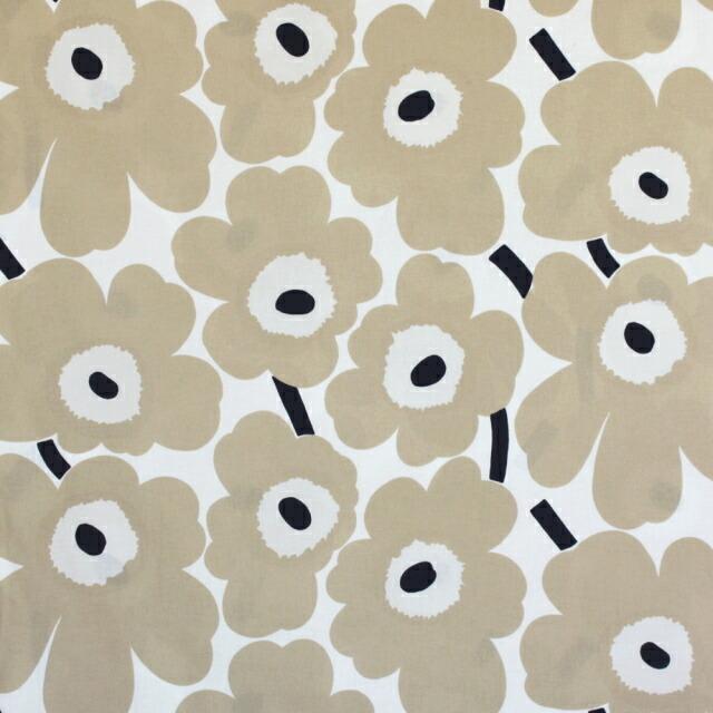 marimekko（マリメッコ） 生地 ピエニ ウニッコ ベージュ 巾145cm 10cm