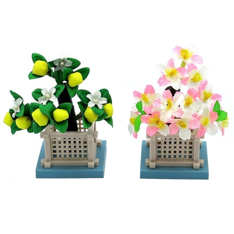 雛人形 】豆桜橘 1号（高さ約8.5cm） 単品販売 ひな人形 初節句 雪洞