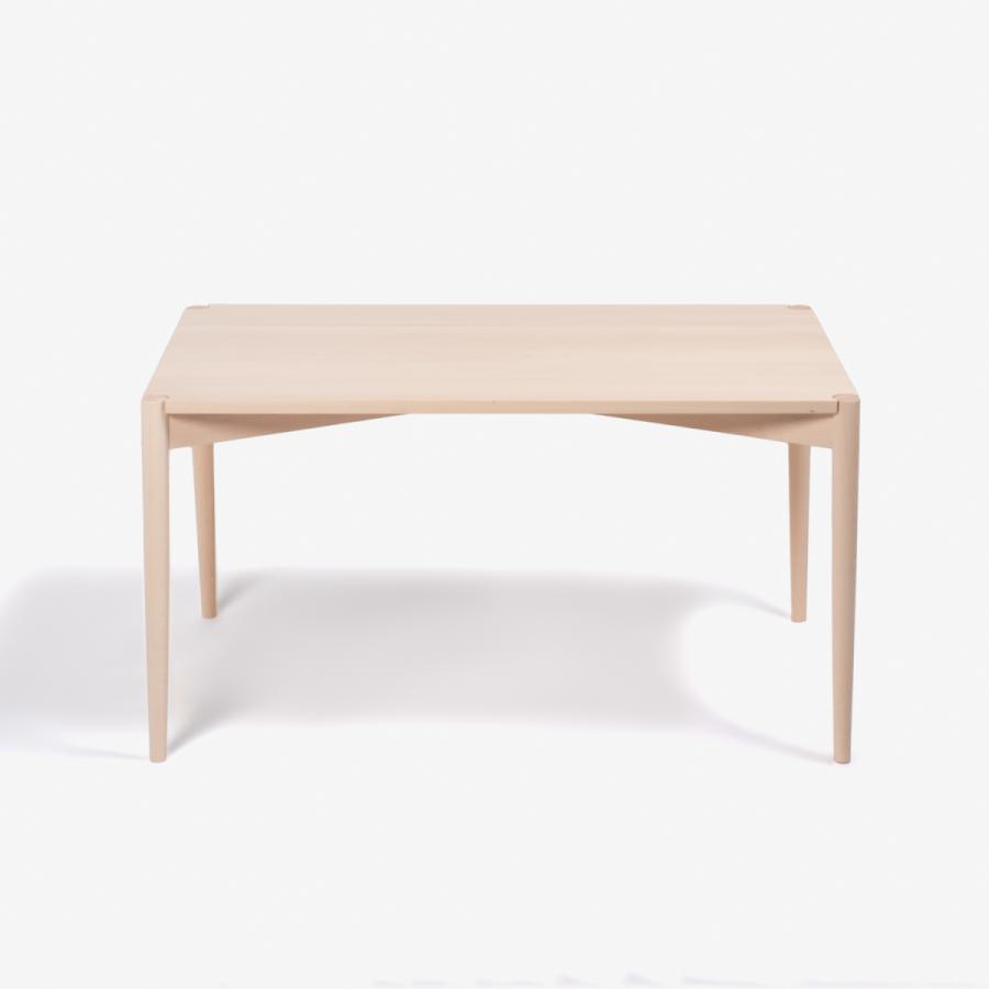 大塚家具 秋田木工 ダイニングテーブル 幅135cm リュッケ ブナ材白木