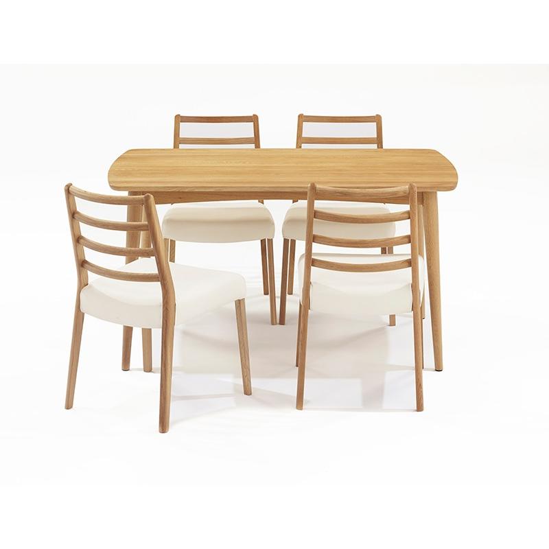 大塚家具 ダイニングテーブル 4本脚 シネマ3 レッドオーク材 1800