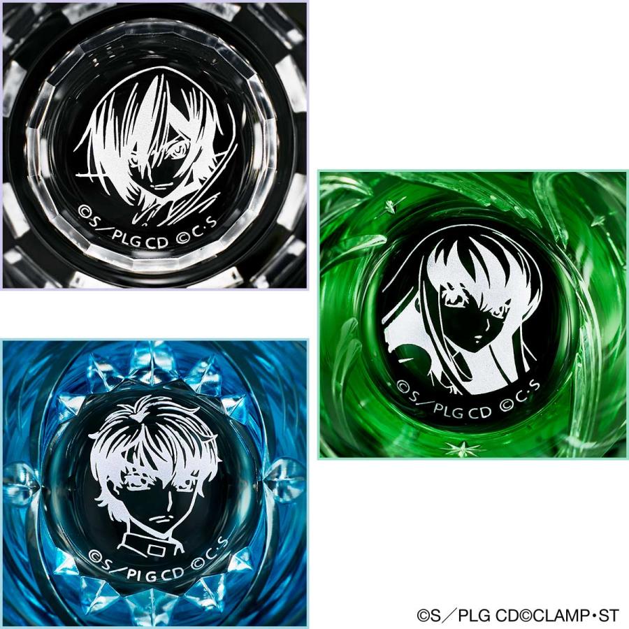 コードギアス 反逆のルルーシュ 江戸切子グラス プレミコ ルルーシュ