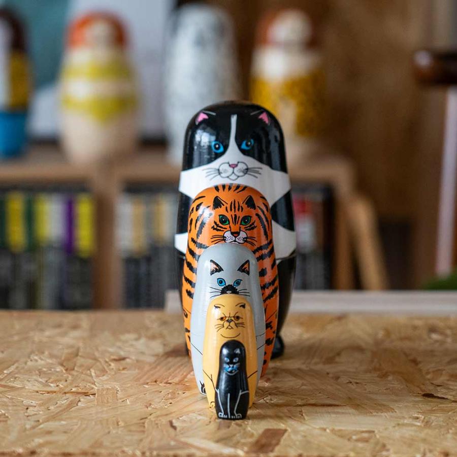DETAIL（ディテール） マトリョーシカ Feline 5 MIDORI KOMATSU DETAIL