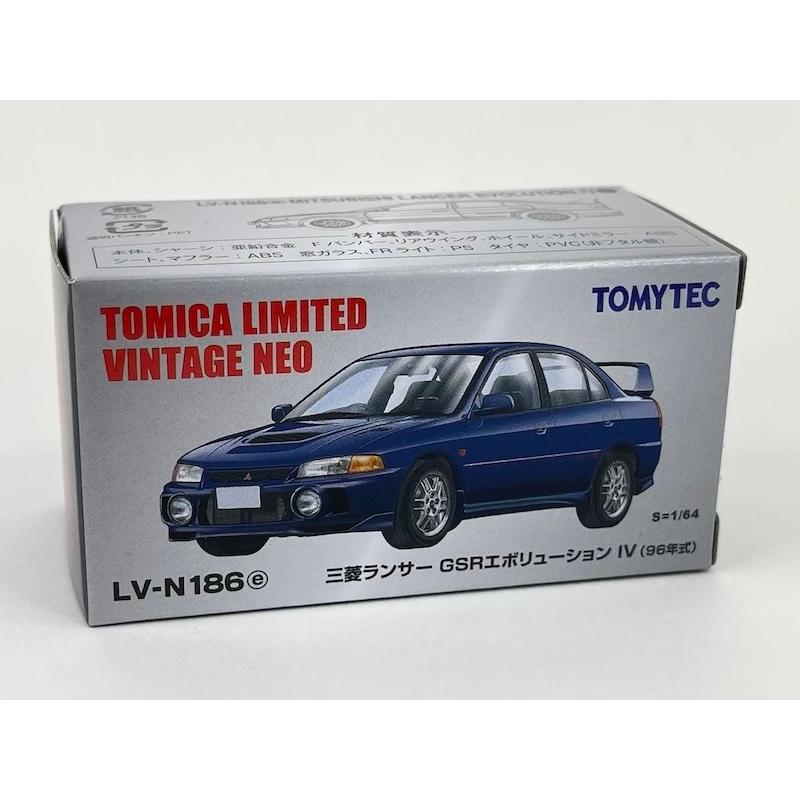 トミーテック LV-N186e 三菱 ランサー GSRエボリューションIV (紺