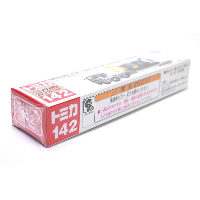 トミカ 絶版☆No.142 いすゞ ギガ 重機搬送車 トミカロングタイプ