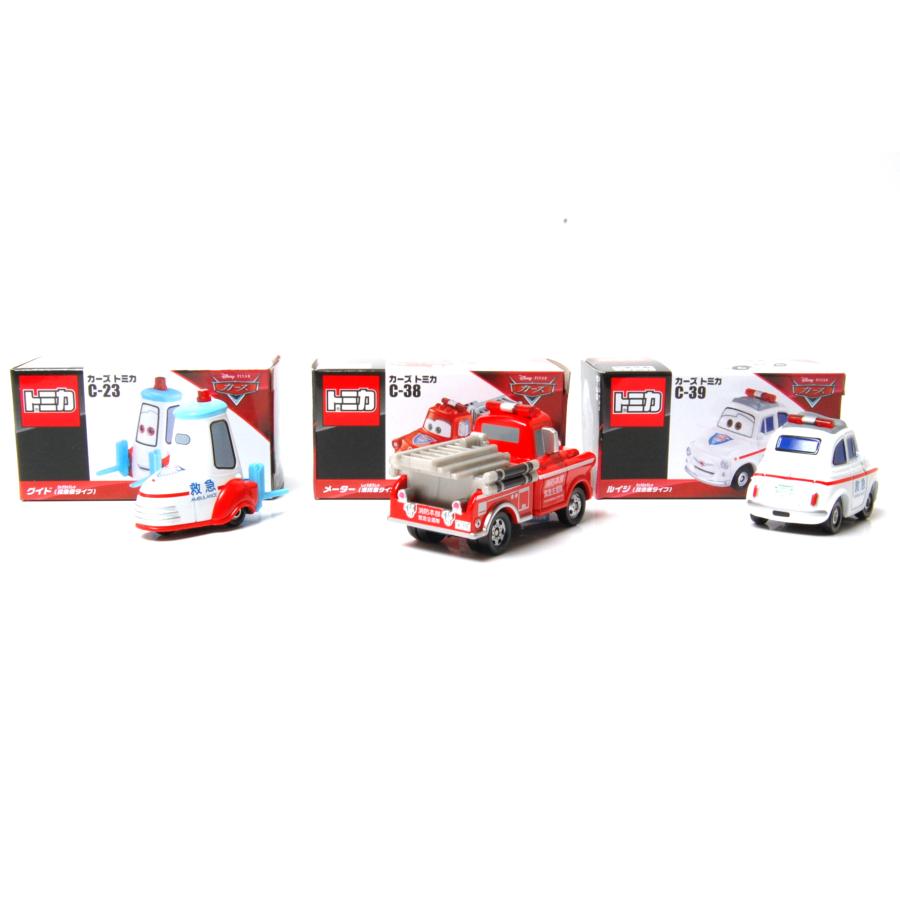 カーズトミカ 現場へ急行！レスキューキャリアカー マック & カーズ