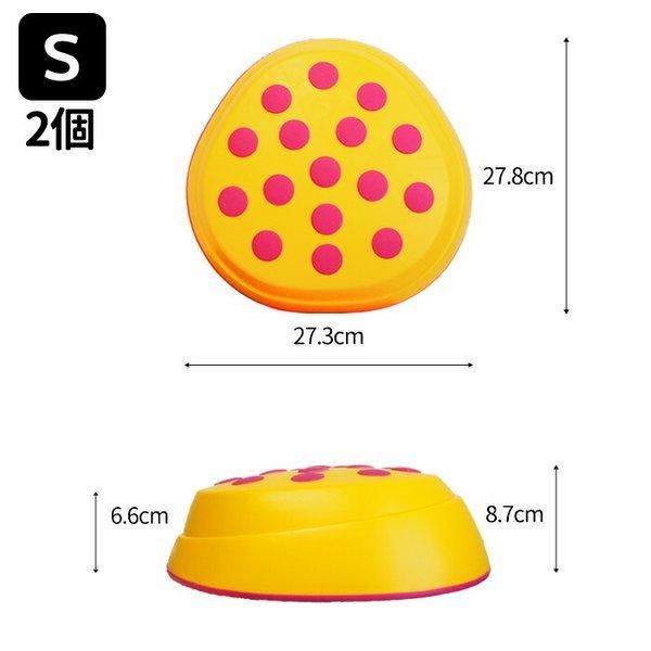 平均台 幼児 キッズ バランス レインボーバランスストーン 6個組 運動