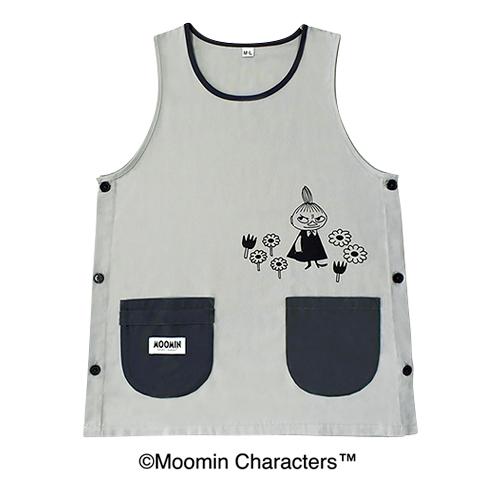 エプロン 保育士 幼稚園 先生 リトルミイ グレーエプロン セント