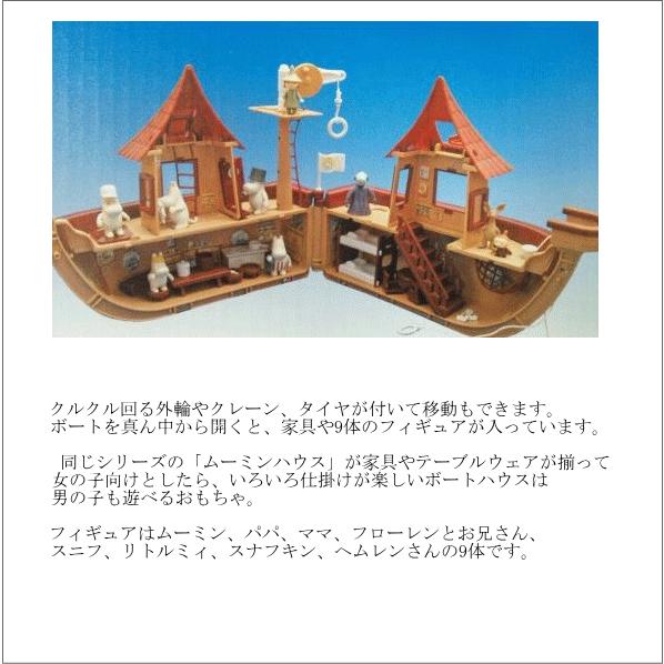MOOMIN（ムーミン） フィギュア キャラクター ムーミンボート martinex