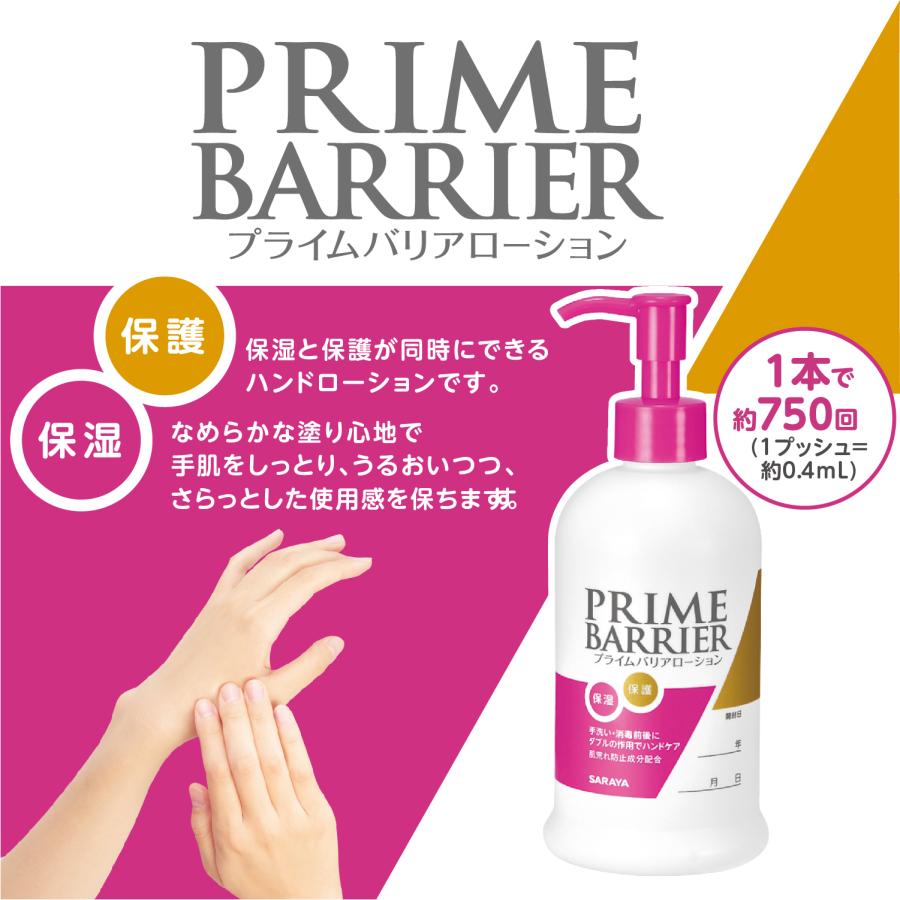 ハンドケア 保湿 プライムバリアローション お得なケース売り！ 300mL