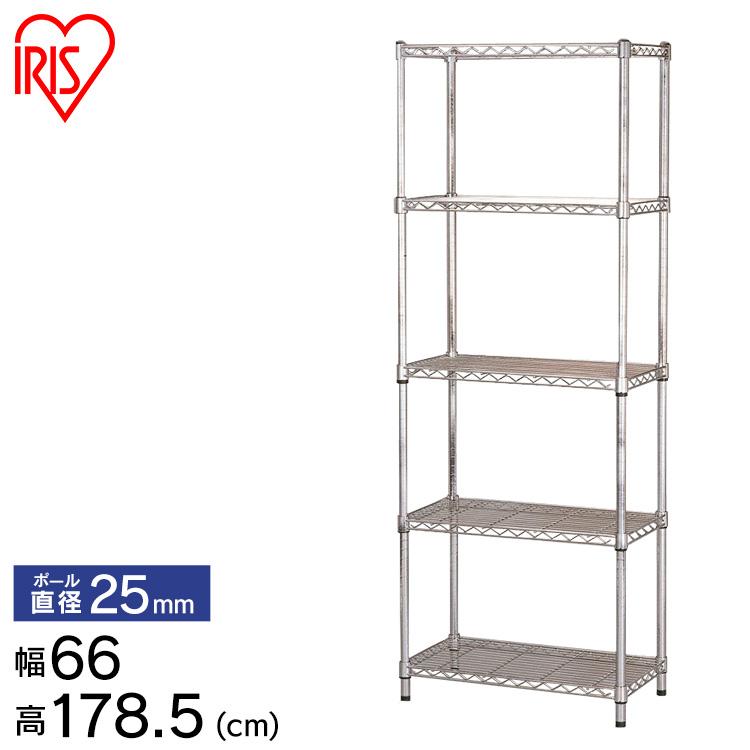 IRIS OHYAMA（アイリスオーヤマ） スチールラック 幅66cm 5段 業務用