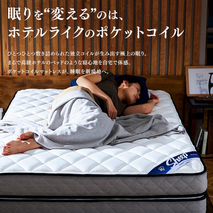 IRIS OHYAMA（アイリスオーヤマ） マットレス ダブル 高反発 硬め 2層