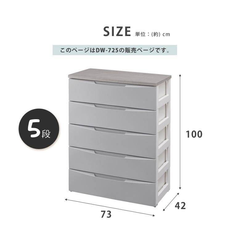 IRIS OHYAMA（アイリスオーヤマ） チェスト 5段 ランドリーチェスト