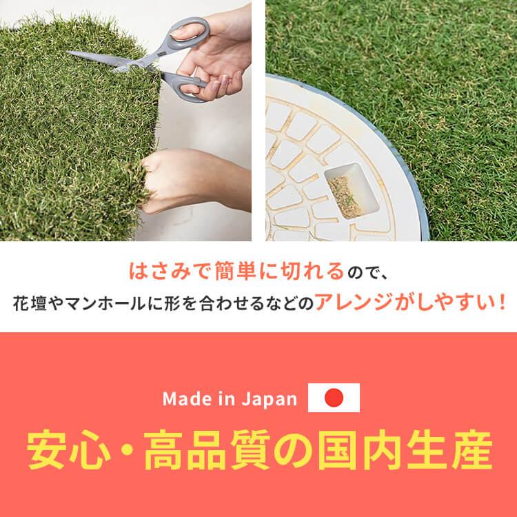 IRIS OHYAMA（アイリスオーヤマ） 人工芝 ロール 1m×20m リアル防草