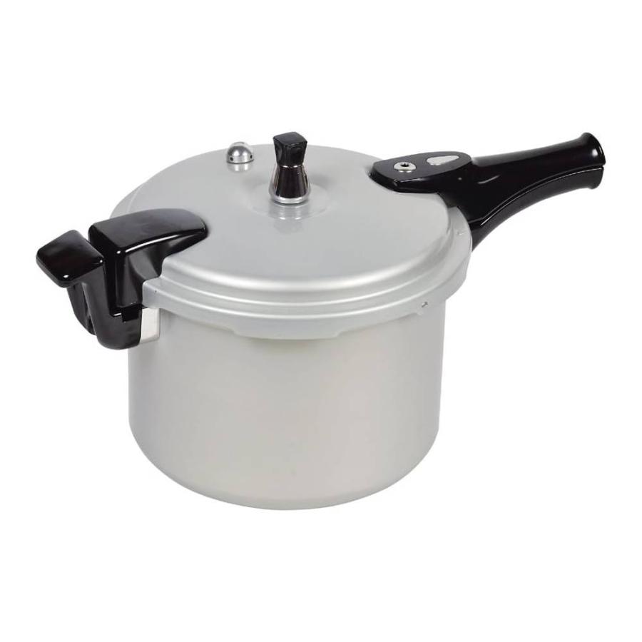 パール金属 鍋 圧力鍋 アルミ製 片手鍋 IH対応 片手圧力鍋 軽量 アルミ