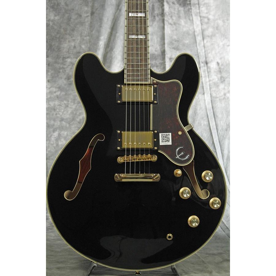 Epiphone / Sheraton II Pro Ebony エピフォン エレキギター セミアコ