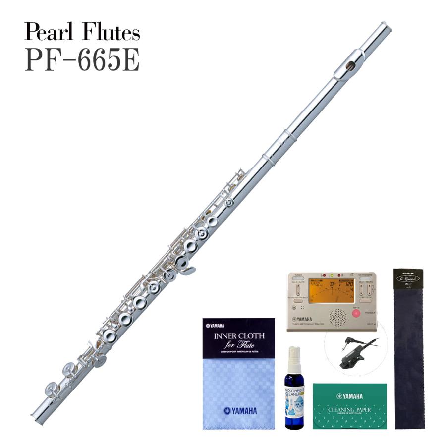 Pearl (在庫あり) Pearl Flute / PF-665E パール フルート 頭部管銀製