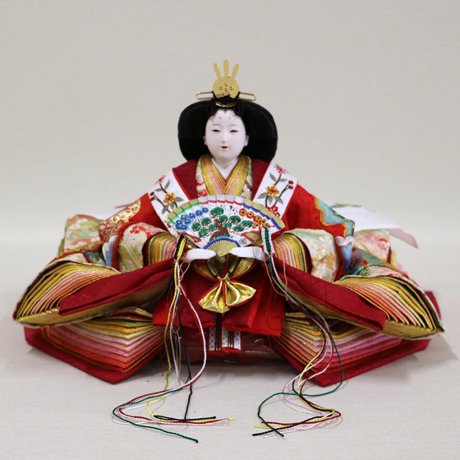 久月 【久月】雛人形 衣装着三段五人飾り「麗華雛」 : 石崎家具店