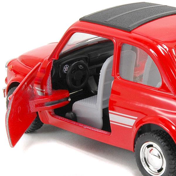 FIAT（フィアット） 1/24 500ミニチュアモデル(レッド) 18205