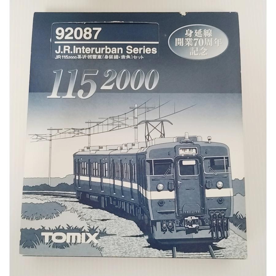 トミックス TOMIX 92087 JR 115-2000系近郊電車（身延線・赤色）3両